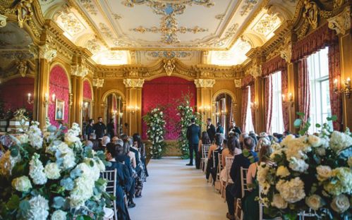 The Banqueting Room of Hylands House.